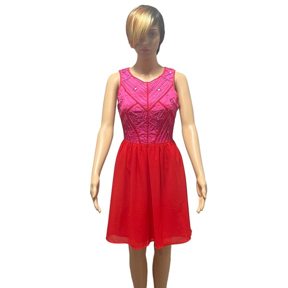 Ark & Co. Cocktail Dress Pink , Red  Size S - Picture 2 of 10